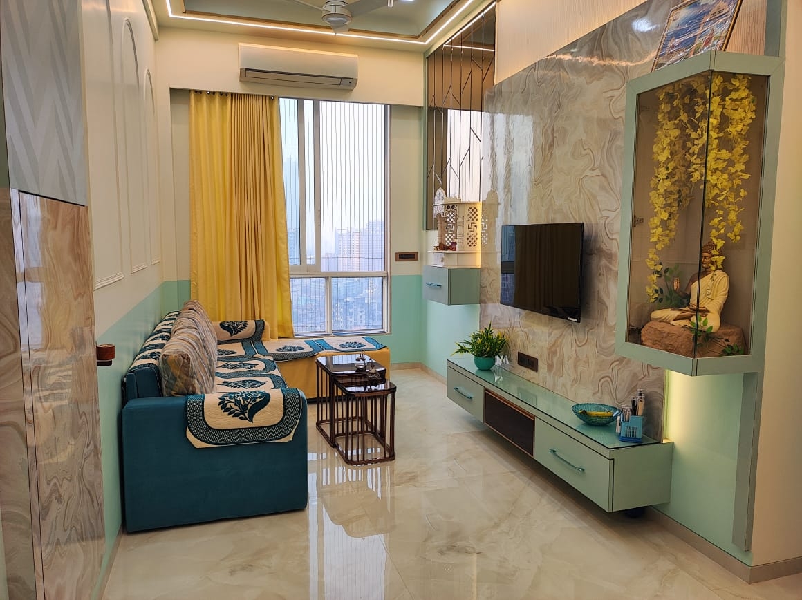 Colourful Contemporary Living Room